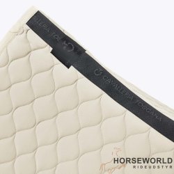CT Circular Quilted Dressur Underlag - Creme
