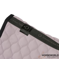CT Circular Quilted Dressur Underlag - Violet Ice/Black