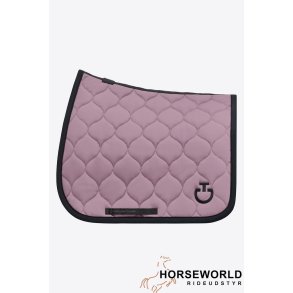 CT Circular Quilted Jersey Spring Underlag - Grape Shake/Black 