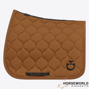 CT Circular Quilted Jersey Spring Underlag - Camel 