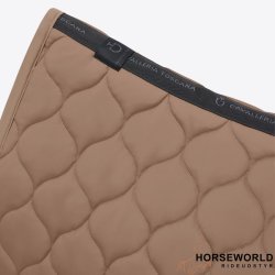 CT Circular Quilted Jersey Spring Underlag - Walnut 