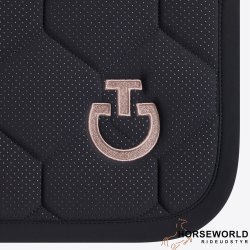 CT Quiltet Jersey Perfored Spring Underlag - Charcoal/Violet Ice