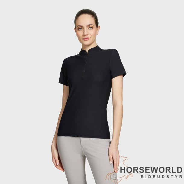 Samshield Bruna Polo T-Shirt - Sort