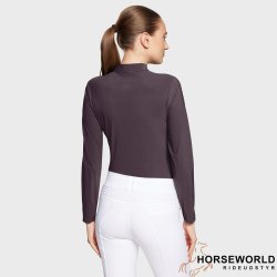 Samshield Brunella Premium Shirt L/S - Aubergine