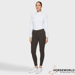 Samshield Capucine Ridebukser Full Grip - Mocha