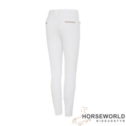 Samshield Clara Ridebukser Full Grip - Hvid/Rosegold
