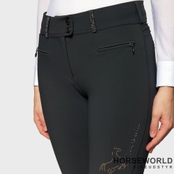 Samshield Clara Premium Ridebukser Full Grip - Anthracite