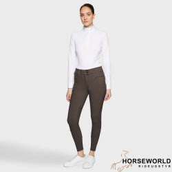 Samshield Clara Premium Ridebukser Full Grip - Mocha