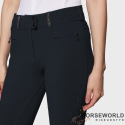 Samshield Clara Premium Ridebukser Full Grip - Navy