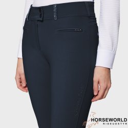 Samshield Clara Premium Ridebukser Kn Grip - Navy