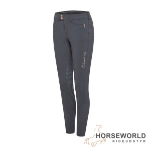 Samshield Diane Ridebukser Full Grip - Dark Shadow/Rosegold