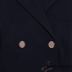 Samshield Frac Dressurkjole Crystal Fabric - Navy/Rosegold