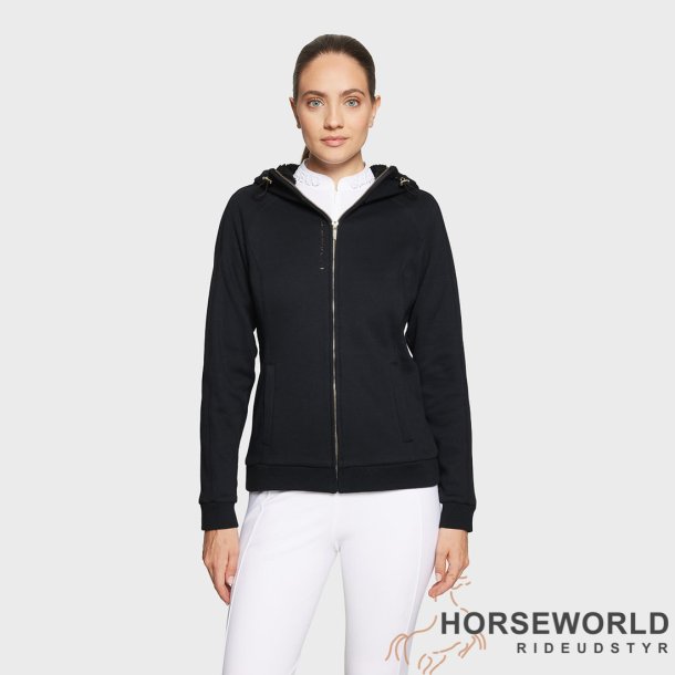 Samshield Ivy Zipper Sweatshirt - Sort/Metal Eclipse