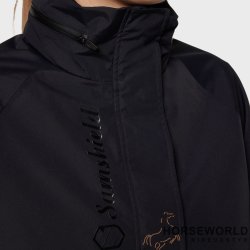 Samshield Lina Kort Regnjakke - Sort