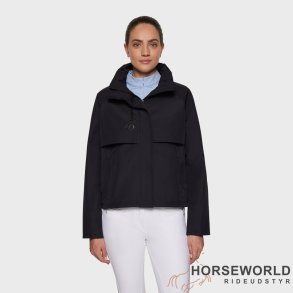 Samshield Lina Kort Regnjakke - Sort