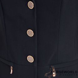 Samshield Victorine Crystal Fabric Stvnejakke - Navy/Rosegold