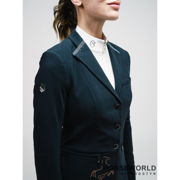 Samshield Victorine Crystal Intarsia Stvnejakke - Navy