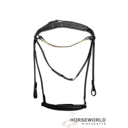Finesse Bridles Hannoveransk Trense - Sort/Sort/Slv