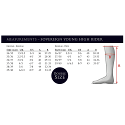 Mountain Horse Sovereign Young Ridestvler - Sort