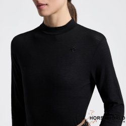 CT Tech Wool Turtleneck L/S - Black 