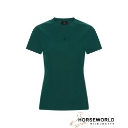 Trolle Projects Athl Perforated T-shirt - Spruce Green
