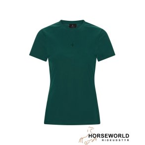 Trolle Projects Athl Perforated T-shirt - Spruce Green