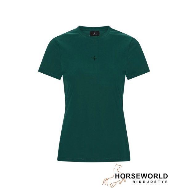 Trolle Projects Athl Perforated T-shirt - Spruce Green