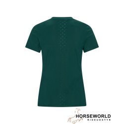 Trolle Projects Athl Perforated T-shirt - Spruce Green