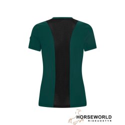 Trolle Projects Center Line T-shirt - Spruce green/ Sort