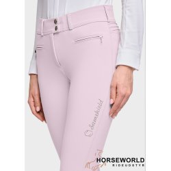 Samshield Clara Premium Ridebukser Full Grip - Cosmic Pink