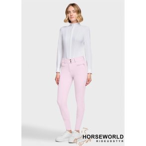 Samshield Clara Premium Ridebukser Full Grip - Cosmic Pink
