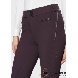 Samshield Omega Ridebukser Full Grip - Black Cherry