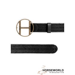 HST Voyage Braided Belt - Jet Black 