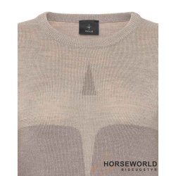 Trolle Projects Extra Fine Merino Starlogo Sweater - Sand