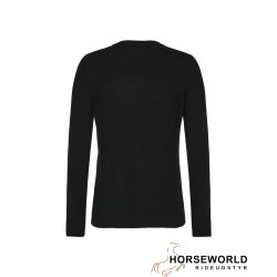 Trolle Projects Cashmere Wool Logo Crew Sweater - Black