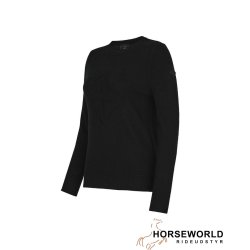 Trolle Projects Cashmere Wool Logo Crew Sweater - Black