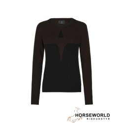 Trolle Projects Extra Fine Merino Starlogo Sweater - Sort/Terra 