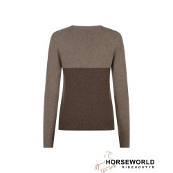 Trolle Projects Extra Fine Merino Starlogo Sweater - Terra/Light Terra