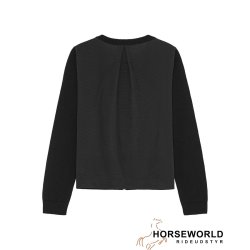 Trolle Projects Tech Wool Full Zip Cardigan - Sort