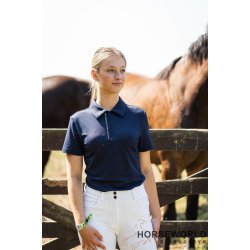 Catago Nash SS Zip Polo - Navy