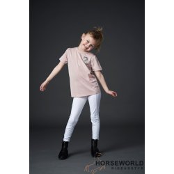 Equipage Molly Tights Full Grip Junior - Hvid