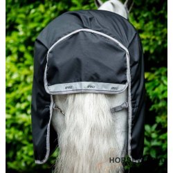 Horseware Amigo Bravo 12 Plus Bundle 50g m. 100g &amp; 200g Liner - Grey/Titanium Grey/Silver