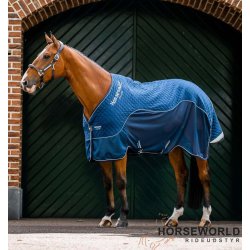Horseware Signature Travle Rug 50g - Navy/Navy/Silver 