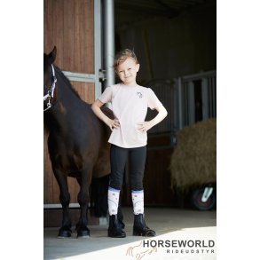 Equipage Molly Tights Full Grip Junior - Sort