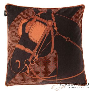 Adamsbro Deco Horse New Luxury Line 55x55 cm Pude - Brun