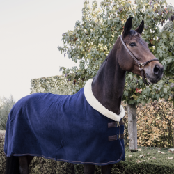 Kentucky Fleece Rug Show Heavy - Navy