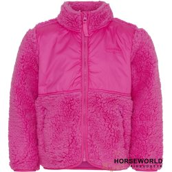 Equipage Vega Teddy Jakke - Phlox Pink 