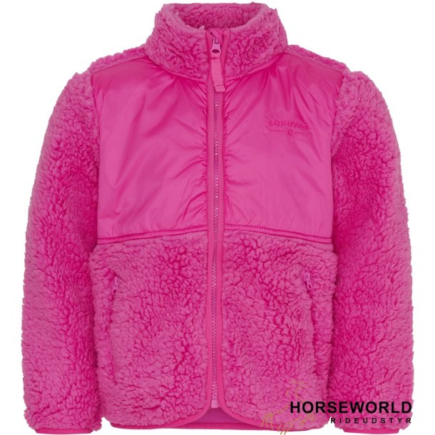 Equipage Vega Teddy Jakke - Phlox Pink 