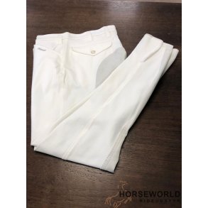 Pikeur Rossini Ridebukser Fuldskind - Hvid