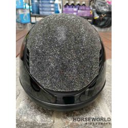 Samshield 2.0 Miss Shield Ridehjelm Glossy Ultra Fine Rock - Sort/Night Shade/Matt Black